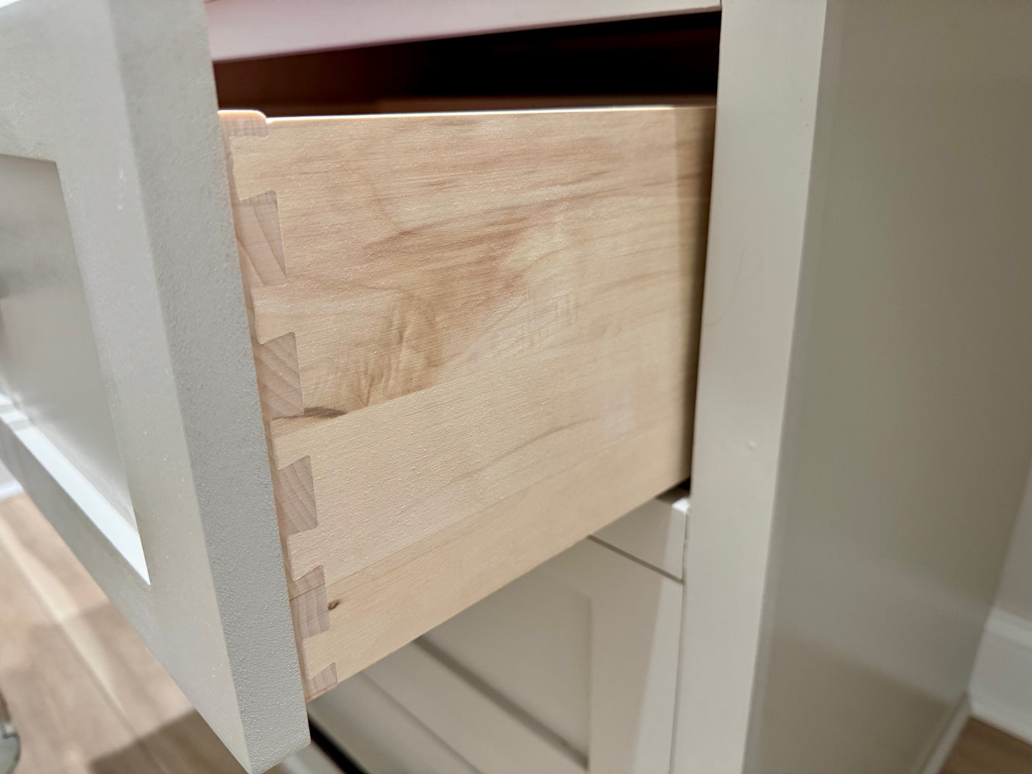 Base Cabinet - Inset | Shaker Style | 3 Drawer Style (No Kickplate)